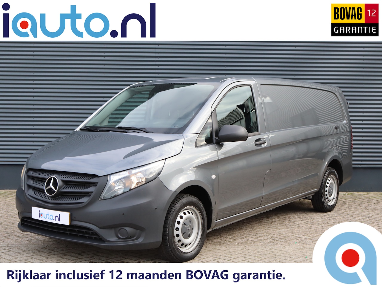 Mercedes-Benz Vito - 116 CDI 164pk Aut. L3 Extra Lang Camera/Navi/App-Connect/Airco/3-zits/achterdeuren/DAB+ - AutoWereld.nl
