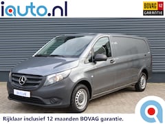 Mercedes-Benz Vito - 116 CDI 164pk Aut. L3 Extra Lang Camera/Navi/App-Connect/Airco/3-zits/achterdeuren/DAB+