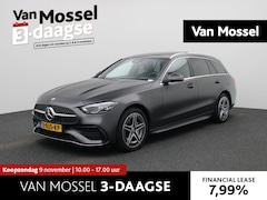 Mercedes-Benz C-klasse Estate - 300 e AMG Line | Panoramadak | Stoelverwarming | Electrische Stoelen| Navigatie | Lederbek