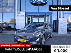 Ford Focus Wagon - 1.0 EcoBoost Hybrid Titanium X Panoramadak | Winterpack | Head-up | Elektrische trekhaak |