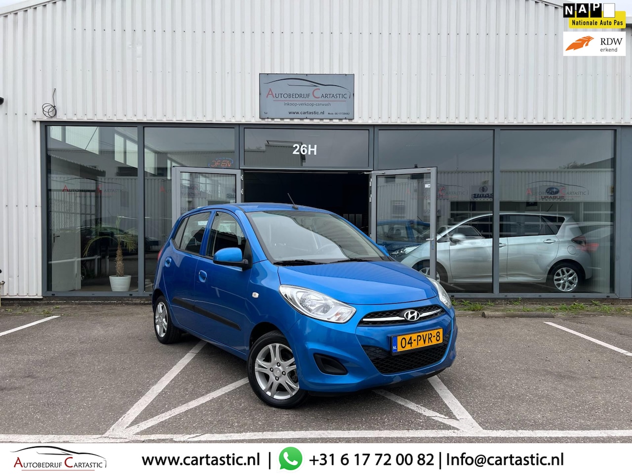 Hyundai i10 - 1.1 i-Drive Cool AIRCO | DEALER ONDERHOUDEN | NAP | APK | - AutoWereld.nl