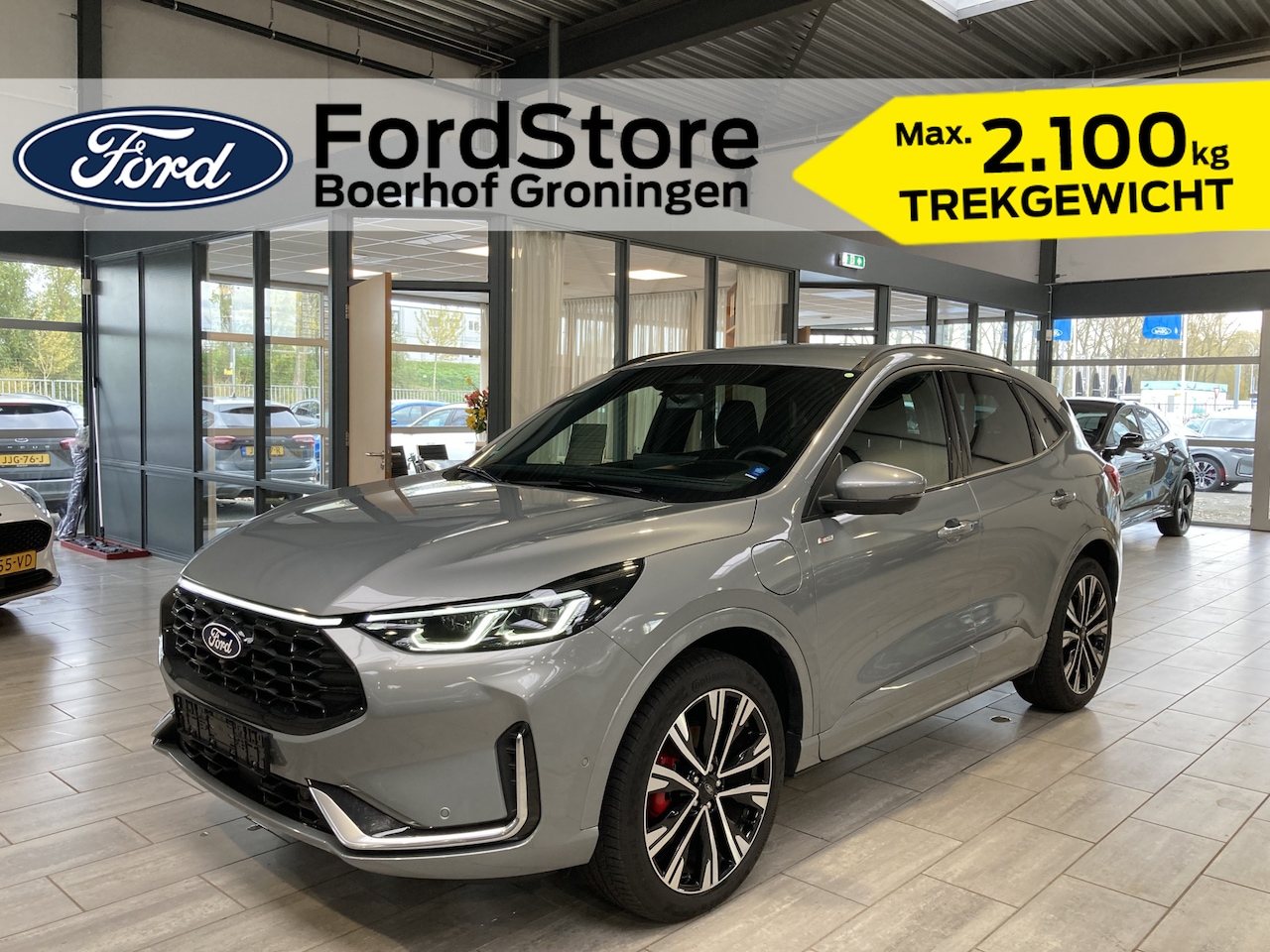 Ford Kuga - 2.5 PHEV 243 pk ST-Line X | Matrix LED | Winter Pack | 20'' Velgen | HUD | 360° Camera | B - AutoWereld.nl