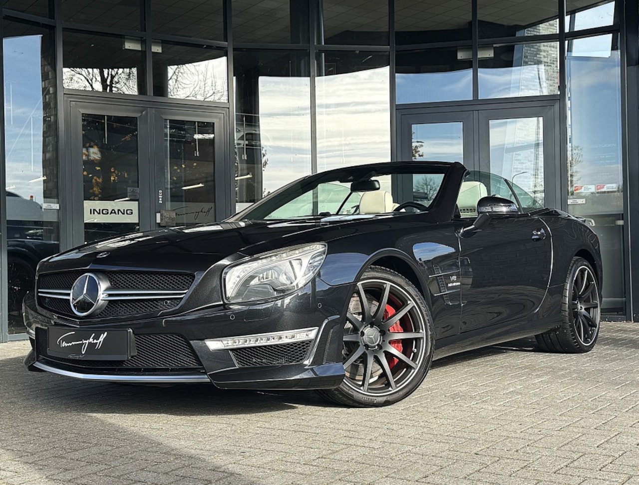 Mercedes-Benz SL-klasse - SL63 AMG PERFORMANCE PACK - PANO - AIRSCARF - 20 INCH - AutoWereld.nl