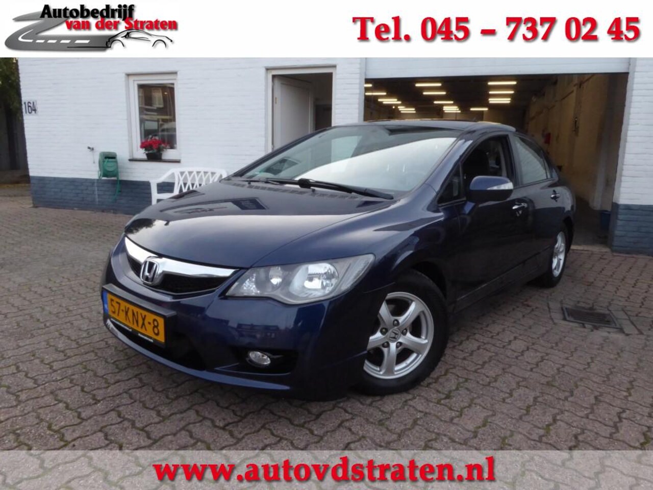 Honda Civic - 1.3 HYBRID ELEGANCE/AUTOMAAT/Zeer complete auto!!! - AutoWereld.nl