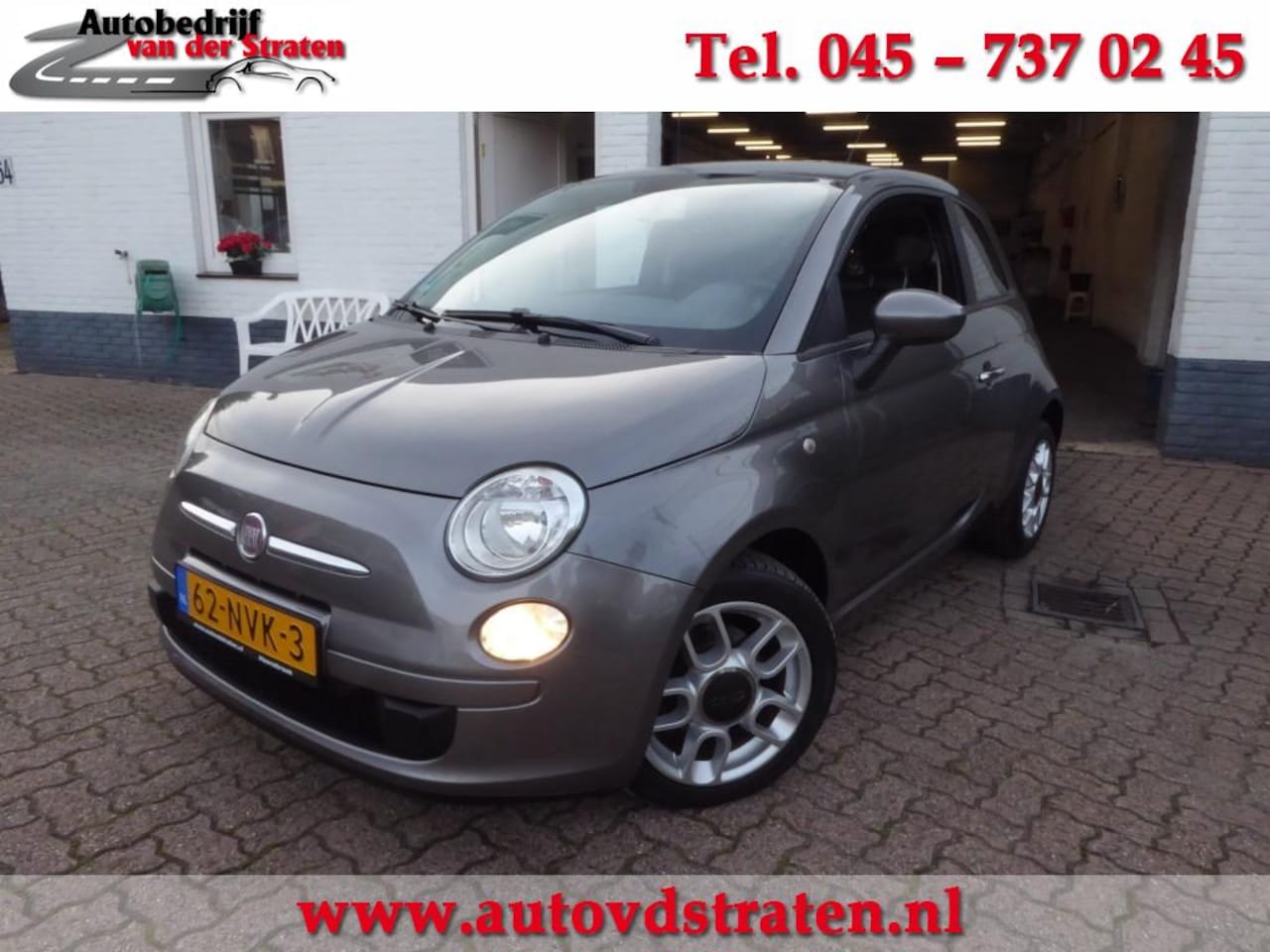Fiat 500 - 0.9 TWINAIR SPORT/Airco/Halfleer/All Seasons!!! - AutoWereld.nl