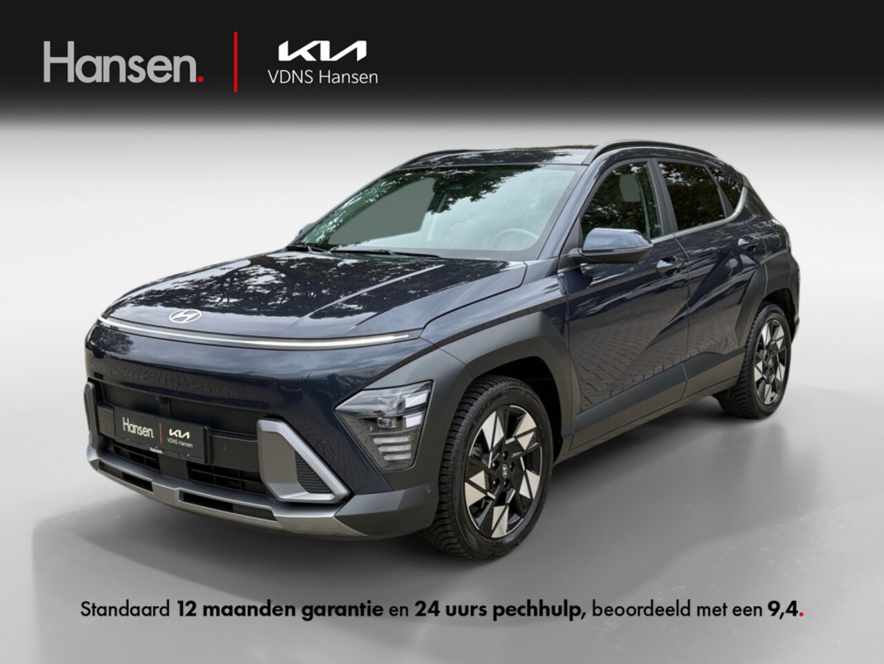 Hyundai Kona - 1.6 GDI HEV Premium I Leder I Bose I Navi I Keyless - AutoWereld.nl