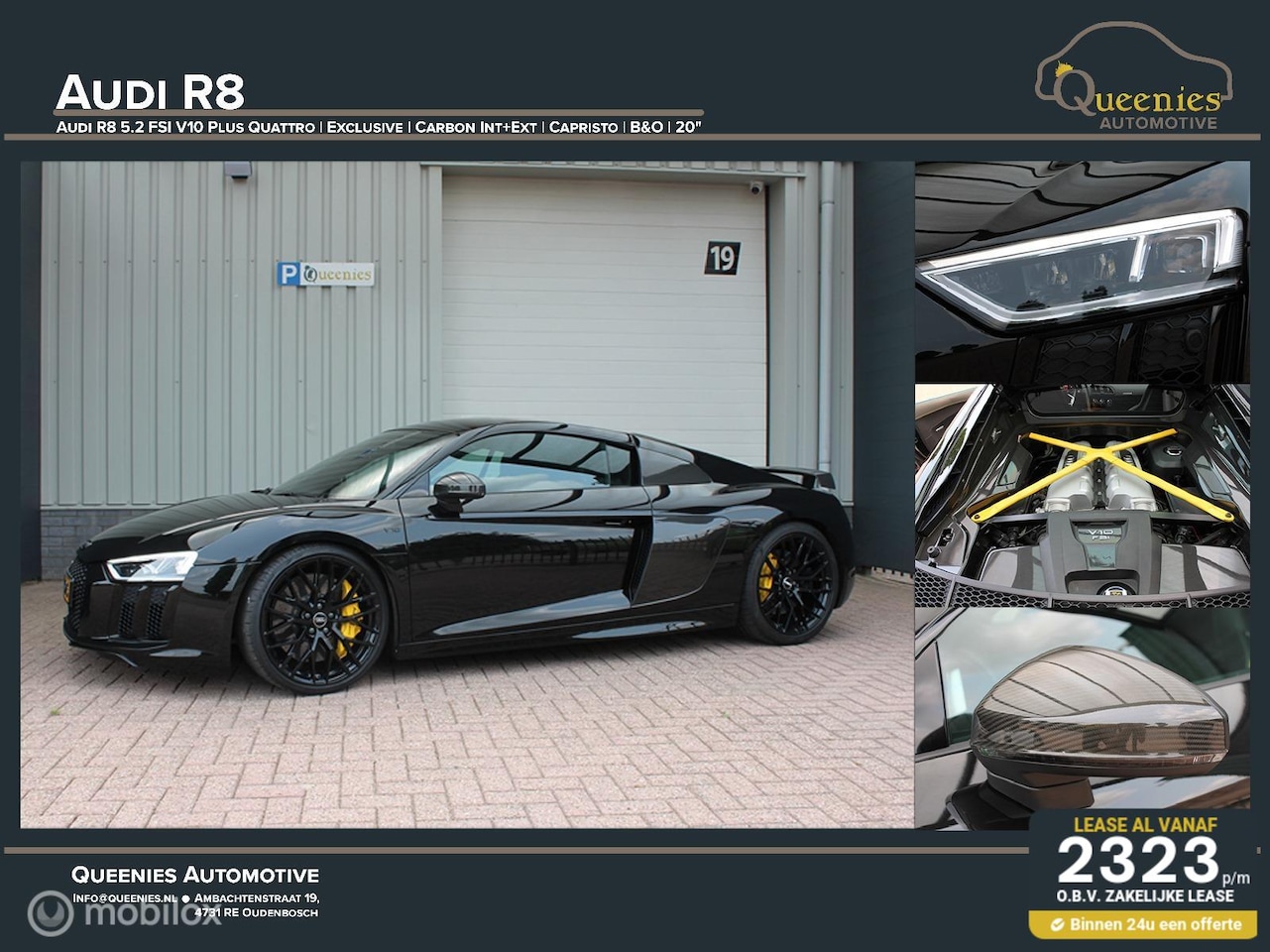 Audi R8 - - Exclusive V10 PLUS 610pk 5.2 FSI Quattro - AutoWereld.nl