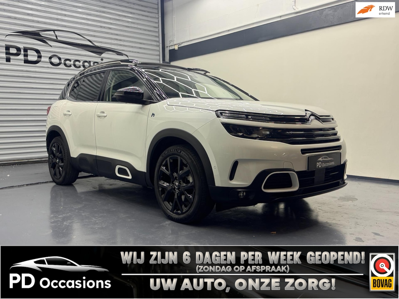 Citroën C5 Aircross - 1.6 Plug-in Hybrid 225 AGR - Pano - Trekhaak - Clima - Elek. Achterklep - AutoWereld.nl