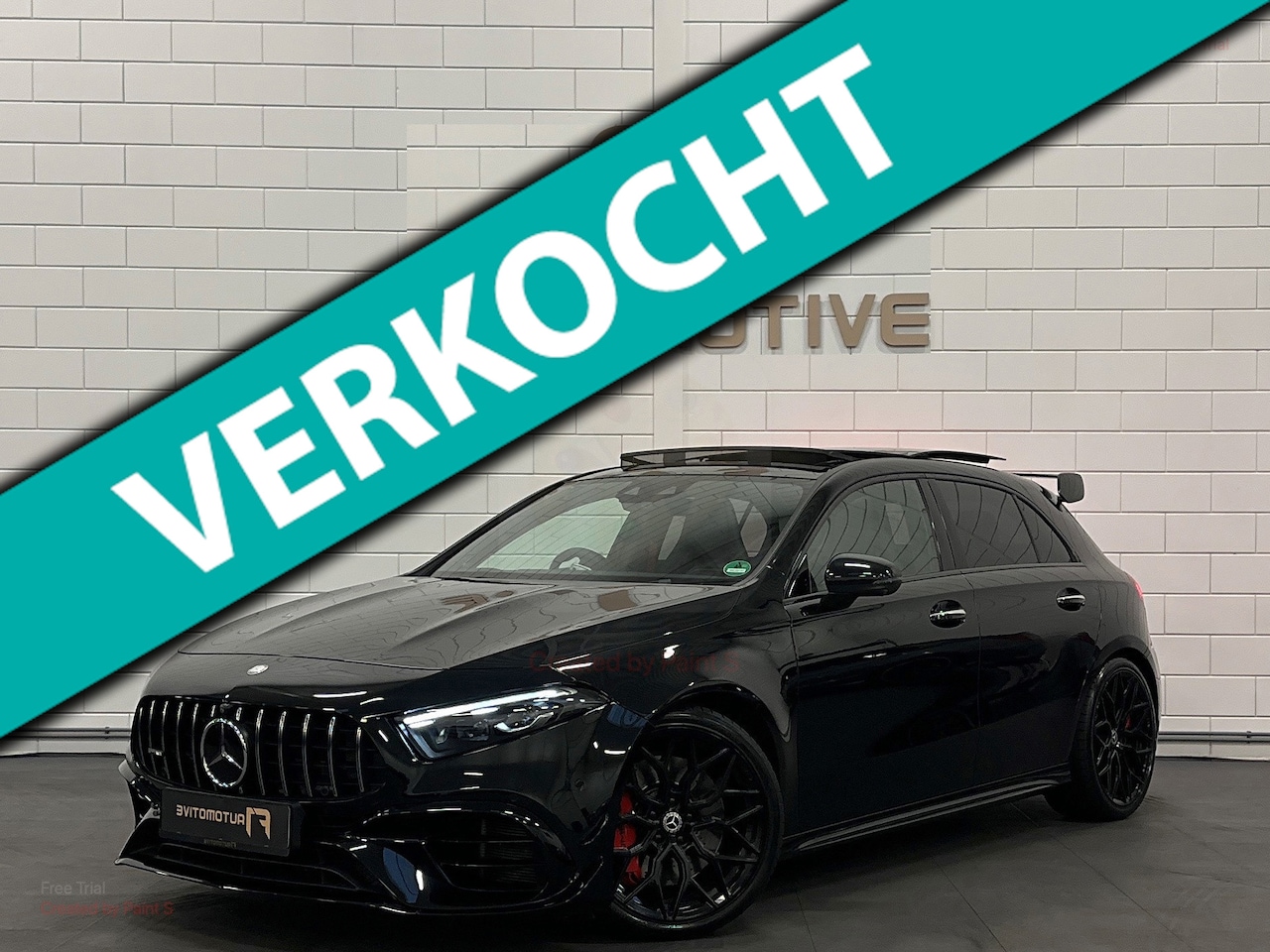 Mercedes-Benz A-klasse - AMG 45 S 4M+ Pano|Kuip|Key|Memo|Sfeer - AutoWereld.nl