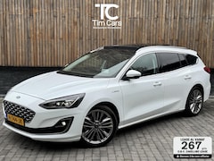 Ford Focus Wagon - 1.5 EcoBoost Vignale Automaat | Panoramadak | Lederen bekleding | Stoel en- Stuurwielverwa