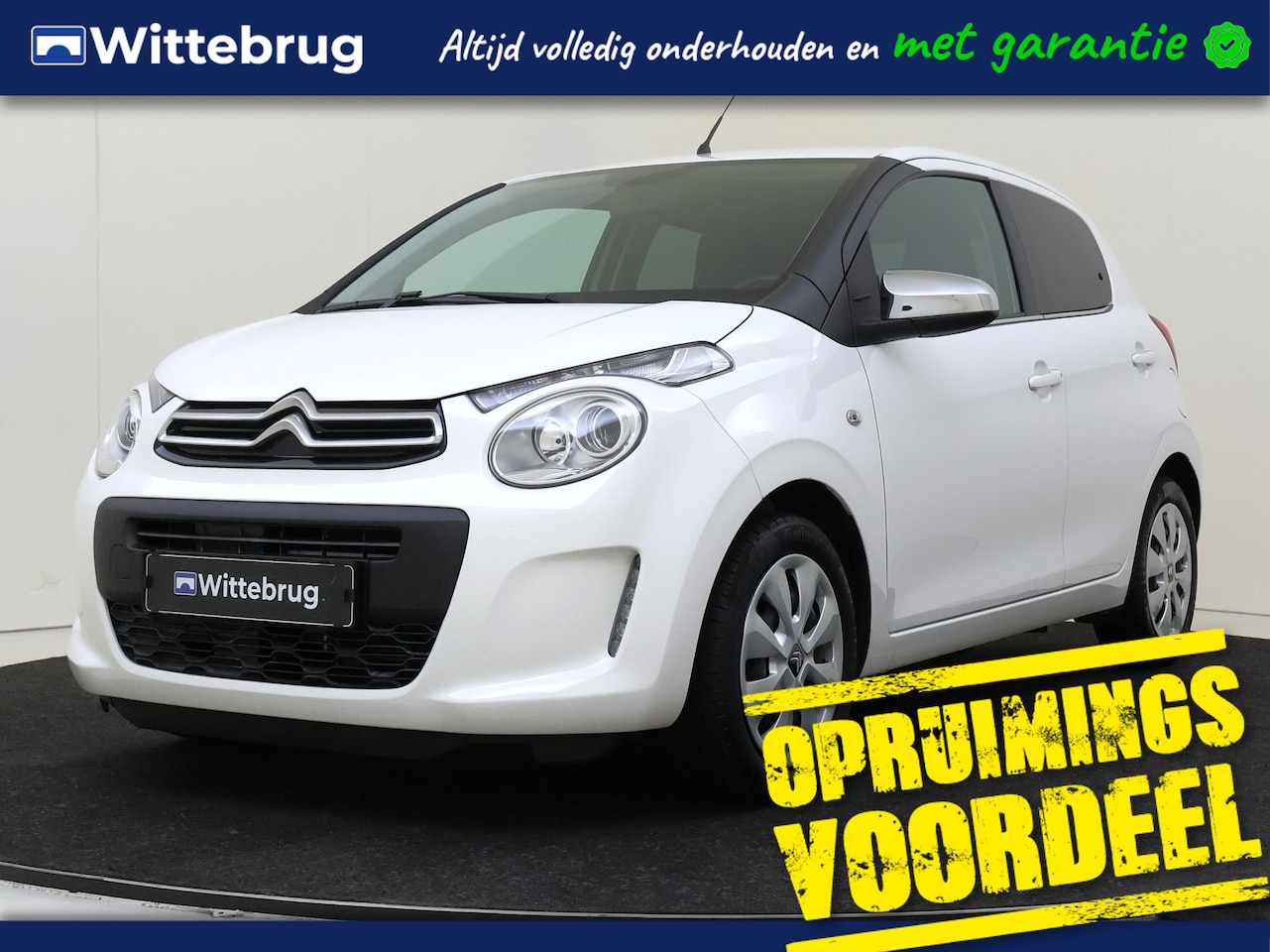 Citroën C1 - 1.0 VTi Feel | Airco | Bluetooth | Lederen stuur | UITVERKOOP!!! - AutoWereld.nl