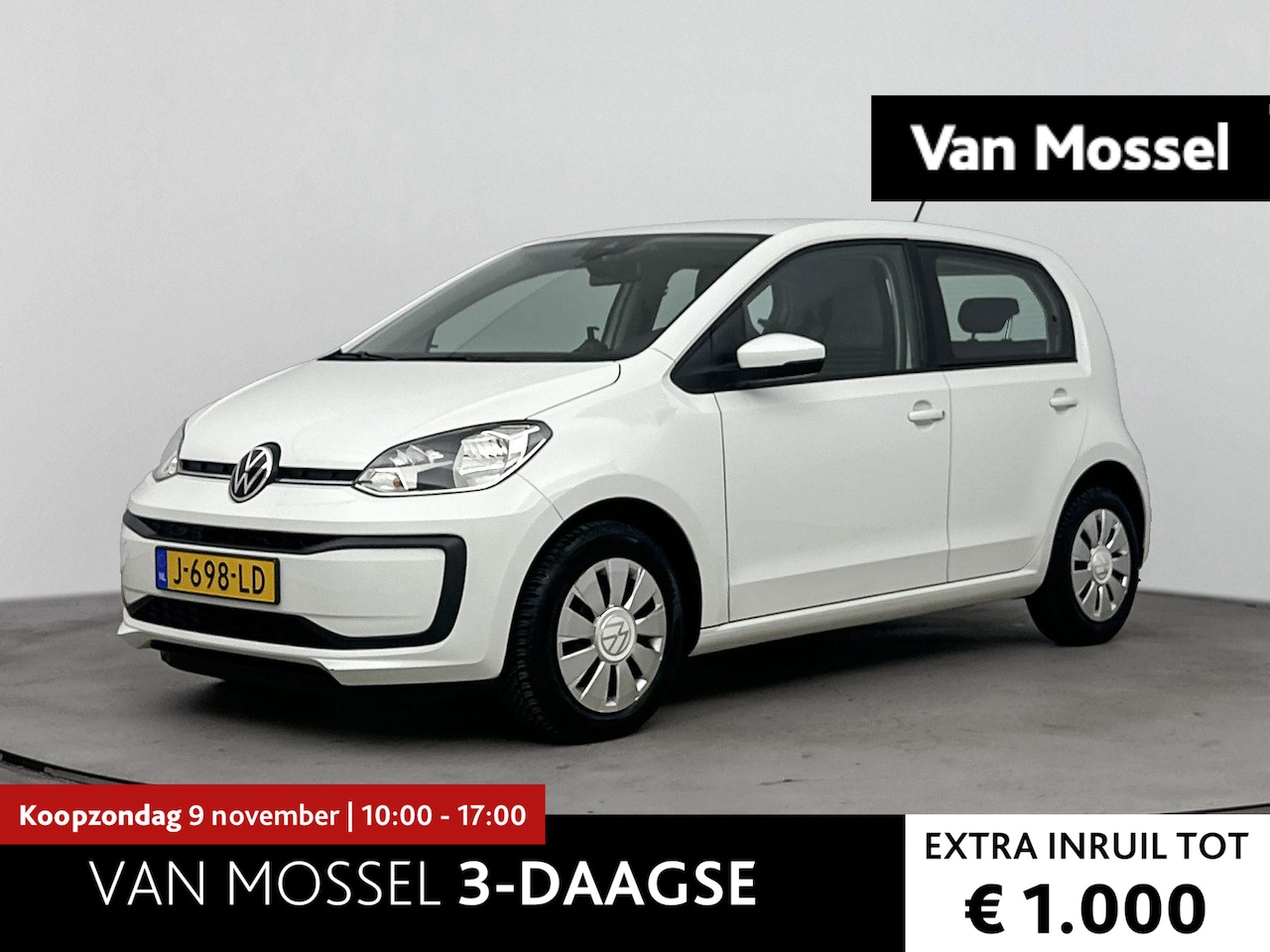 Volkswagen Up! - 1.0 BMT move up! Airco | Navigatie | - AutoWereld.nl