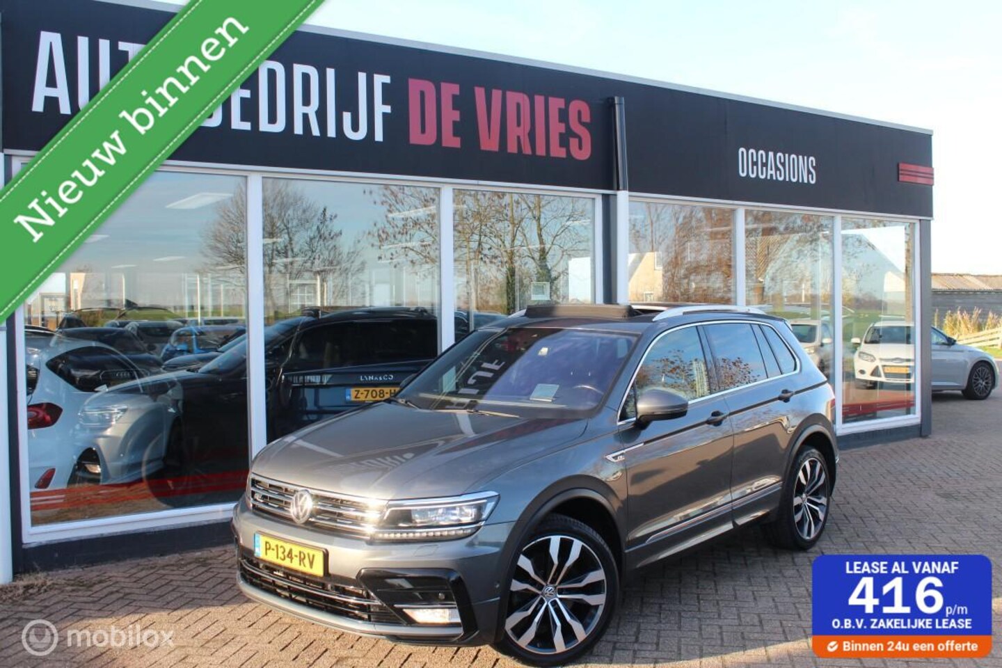 Volkswagen Tiguan - 2.0 TSI 4M 3XR-Line Full Options Standkachel - AutoWereld.nl