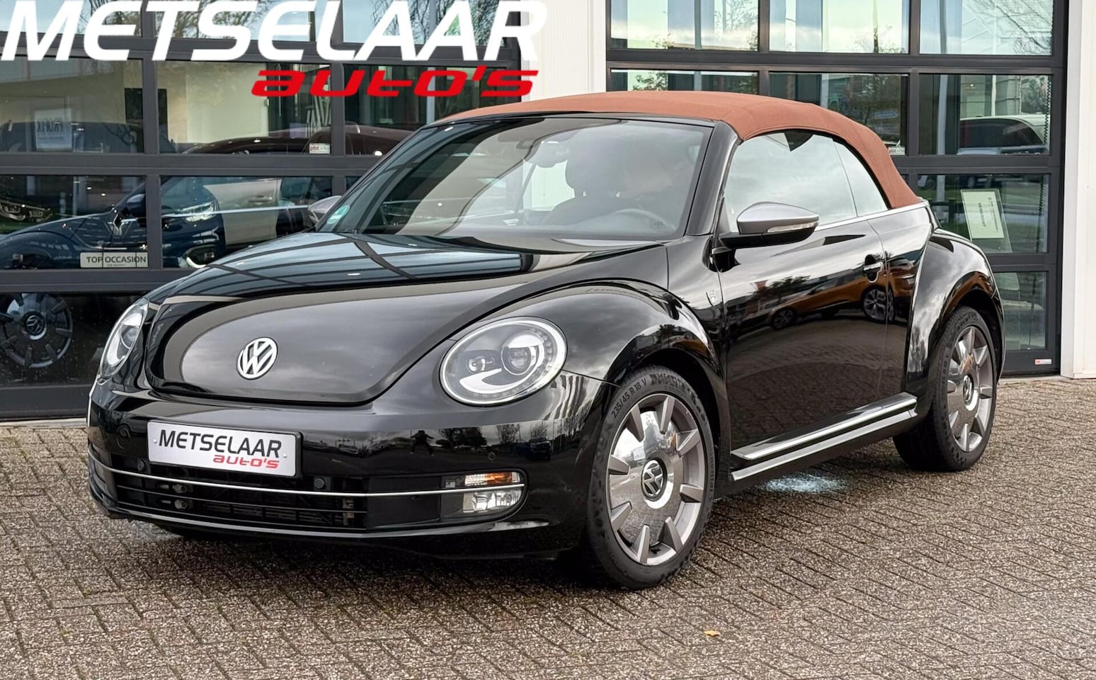 Volkswagen Beetle Cabriolet - 1.4 TSI Karmann automaat! - AutoWereld.nl