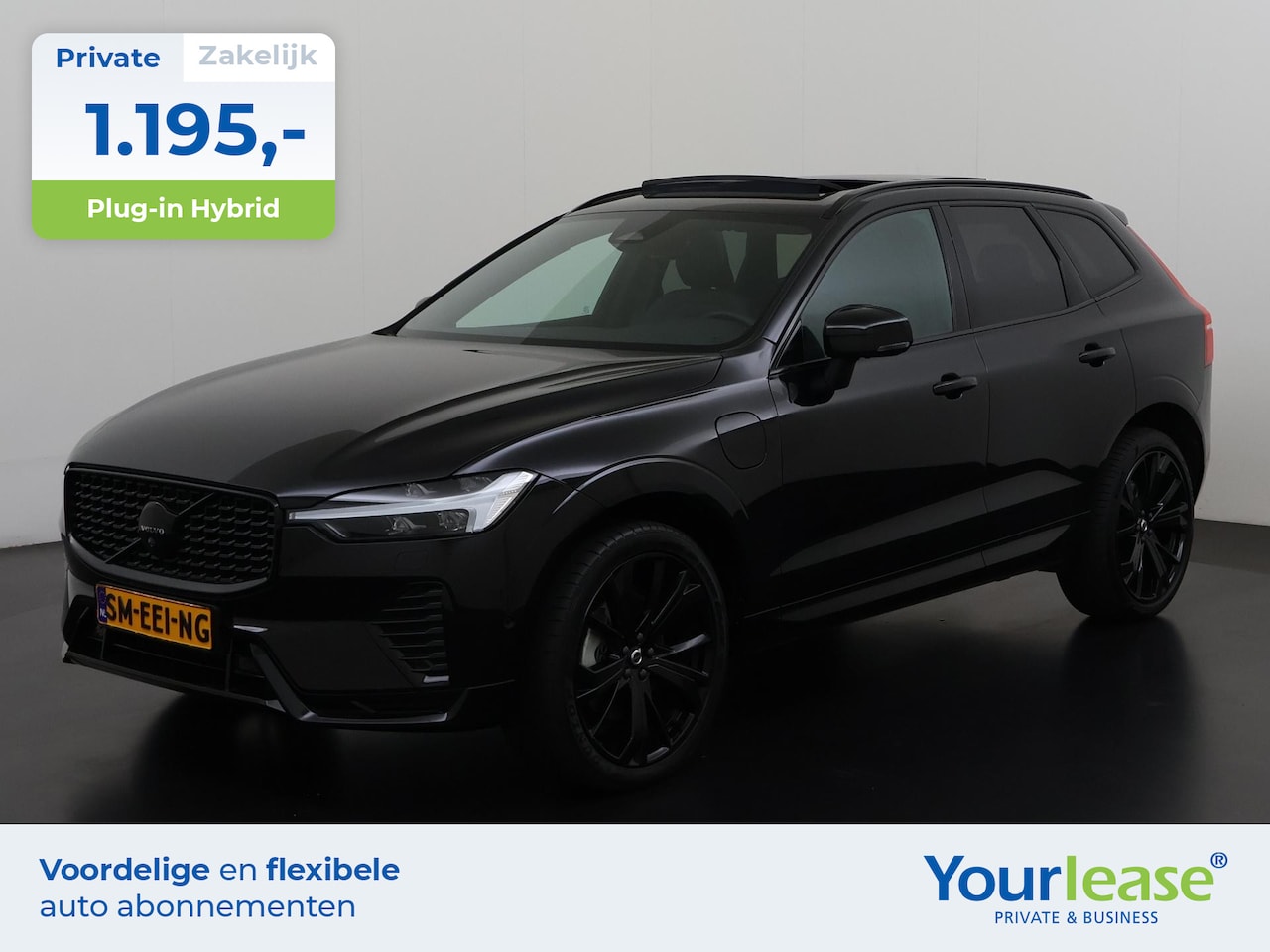 Volvo XC60 - 2.0 T6 Plug-in hybrid AWD Plus Black Edition | All-in 1195,- Private Lease | Direct uit vo - AutoWereld.nl