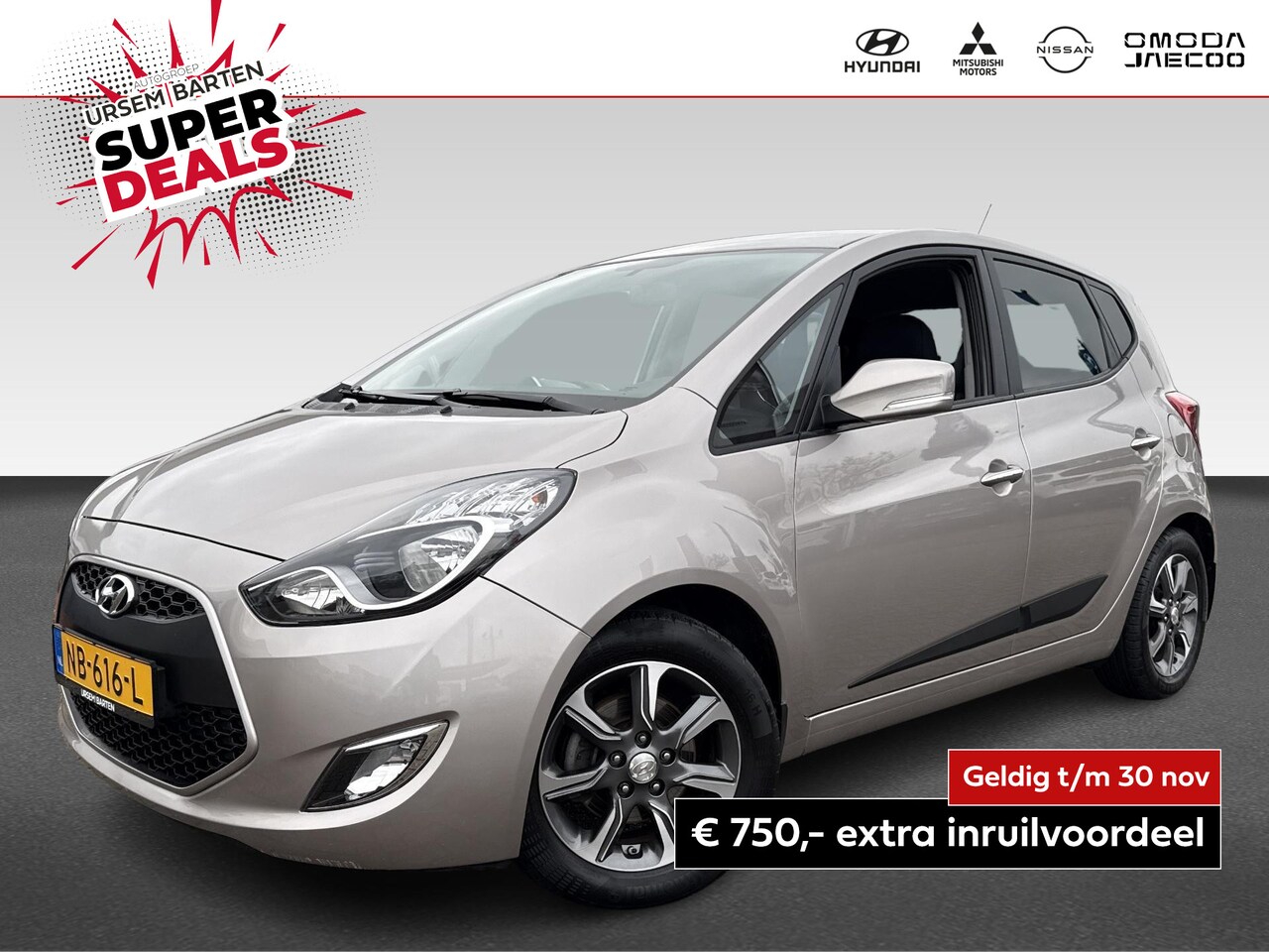 Hyundai ix20 - 1.4i Go! | Airco | Camera | Trekhaak - AutoWereld.nl