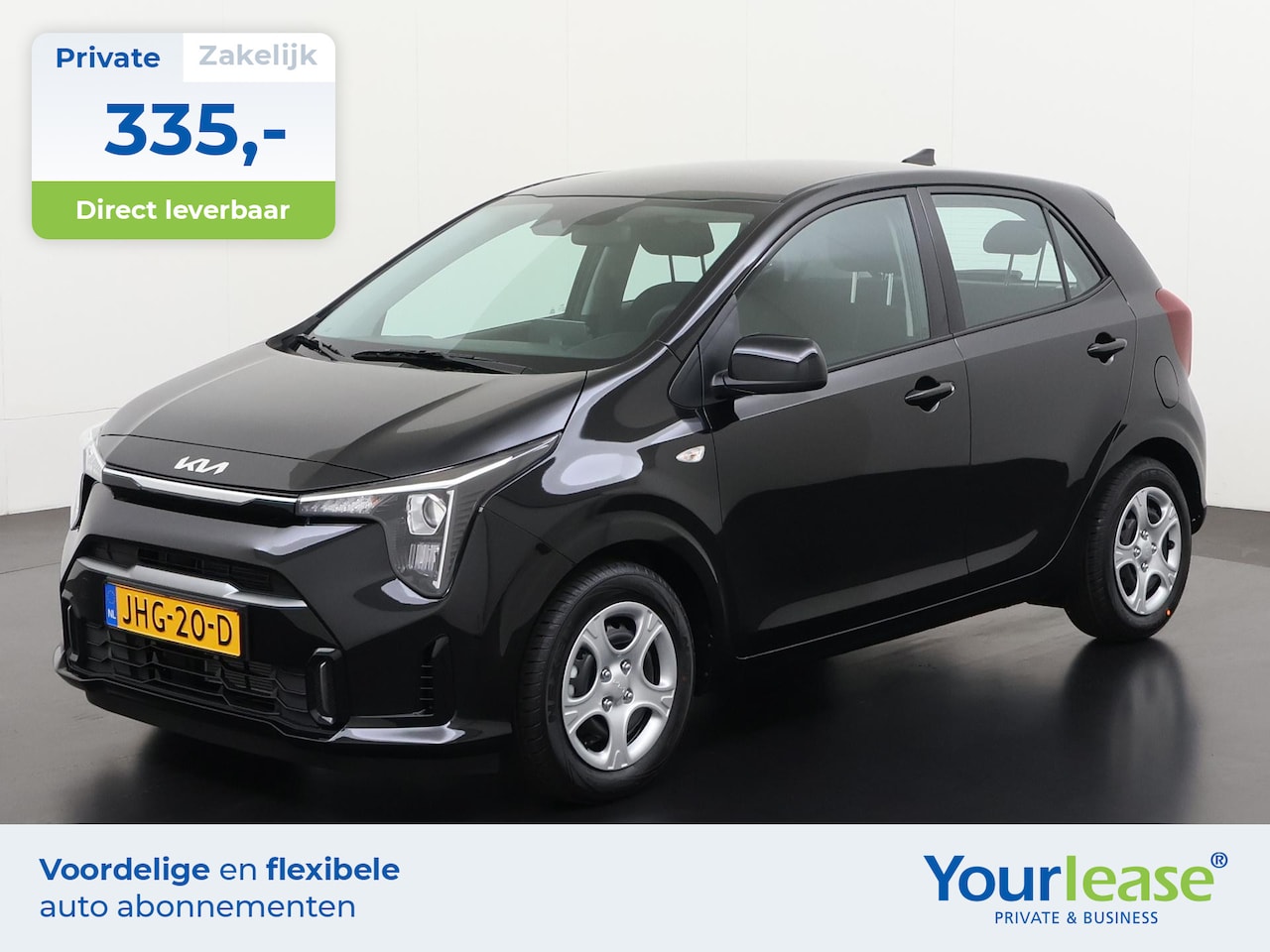 Kia Picanto - 1.0 DPI DynamicLine | All-in 335,- Private Lease | Direct uit voorraad - AutoWereld.nl