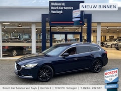 Mazda 6 Sportbreak - 2.0 SkyActiv-G 165 Sportive / Automaat / NL-Auto / Luxe-Lederen Bekleding / Elektr.-Stoele
