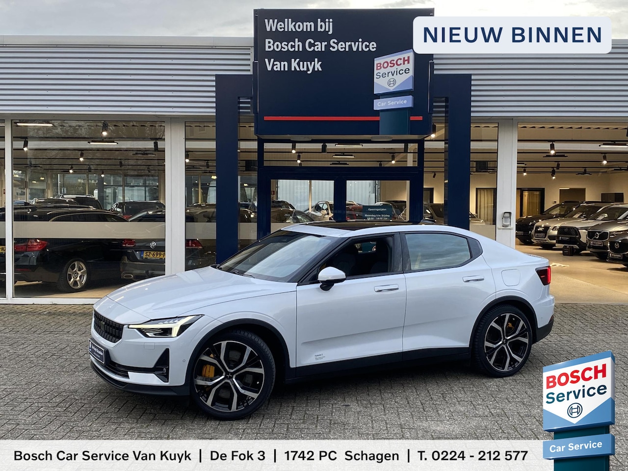 Polestar 2 - Long Range Dual Motor Launch Edition 78kWh / Performance-Pack / Panodak / 408 PK / AWD / A - AutoWereld.nl