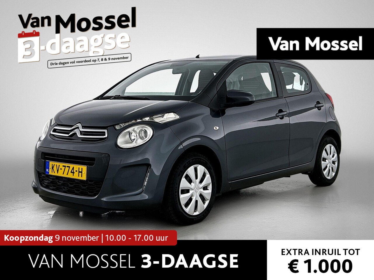 Citroën C1 - 1.0 e-VTi Selection | AIRCO | BT TELEFOON | 5-DEURS | CENTRALE DEUR VERGRENDELING | - AutoWereld.nl
