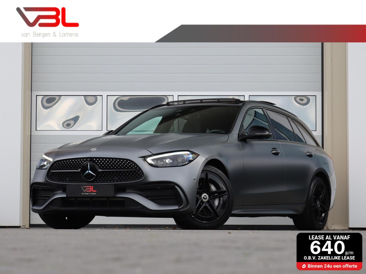 Mercedes-Benz C-klasse Estate - 300 e AMG Line | Full options | - AutoWereld.nl