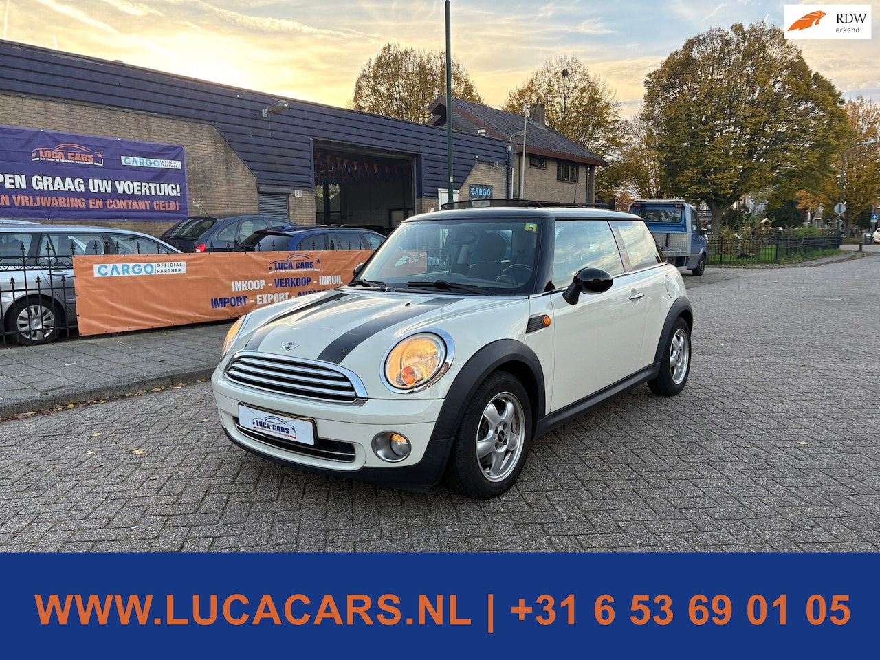 MINI Cooper - Mini 1.6 PANO + NIEUWE APK + 2 X SLEUTEL + BOEKJES! - AutoWereld.nl