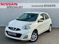 Nissan Micra - 1.2 Acenta + Style Pack Airco, Cruise Control, 15"Lm, Bluetooth, Mistlampen, Radio CD