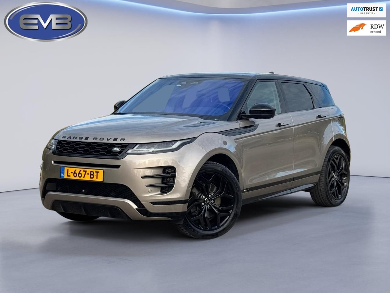 Land Rover Range Rover Evoque - 1.5 P300e AWD Autobiography 1.5 P300e AWD Autobiography, panoramadak, vol opties, afn. trekhaak,1 e eigenaar, NL auto - AutoWereld.nl