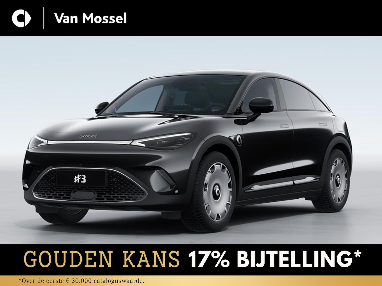 Smart #3 - Premium / Stoelverwarming / 19'' Flux - 245/45 R19 / Halo Roof / Verwarmd stuurwiel / Easy - AutoWereld.nl