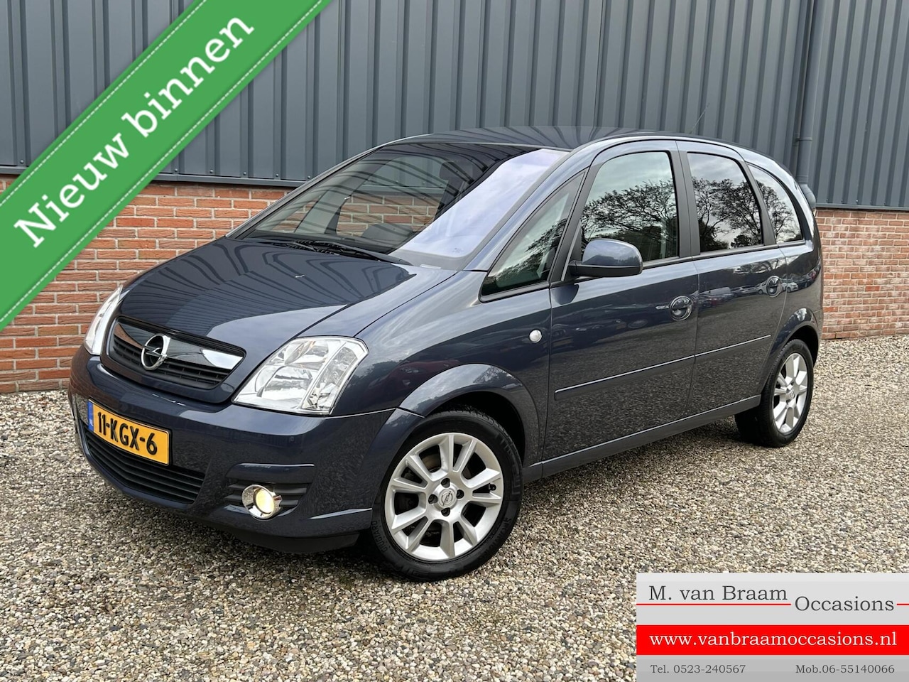 Opel Meriva - 1.6-16V Cosmo Automaat/Pdc/Trekhaak/Pr-Glass - AutoWereld.nl
