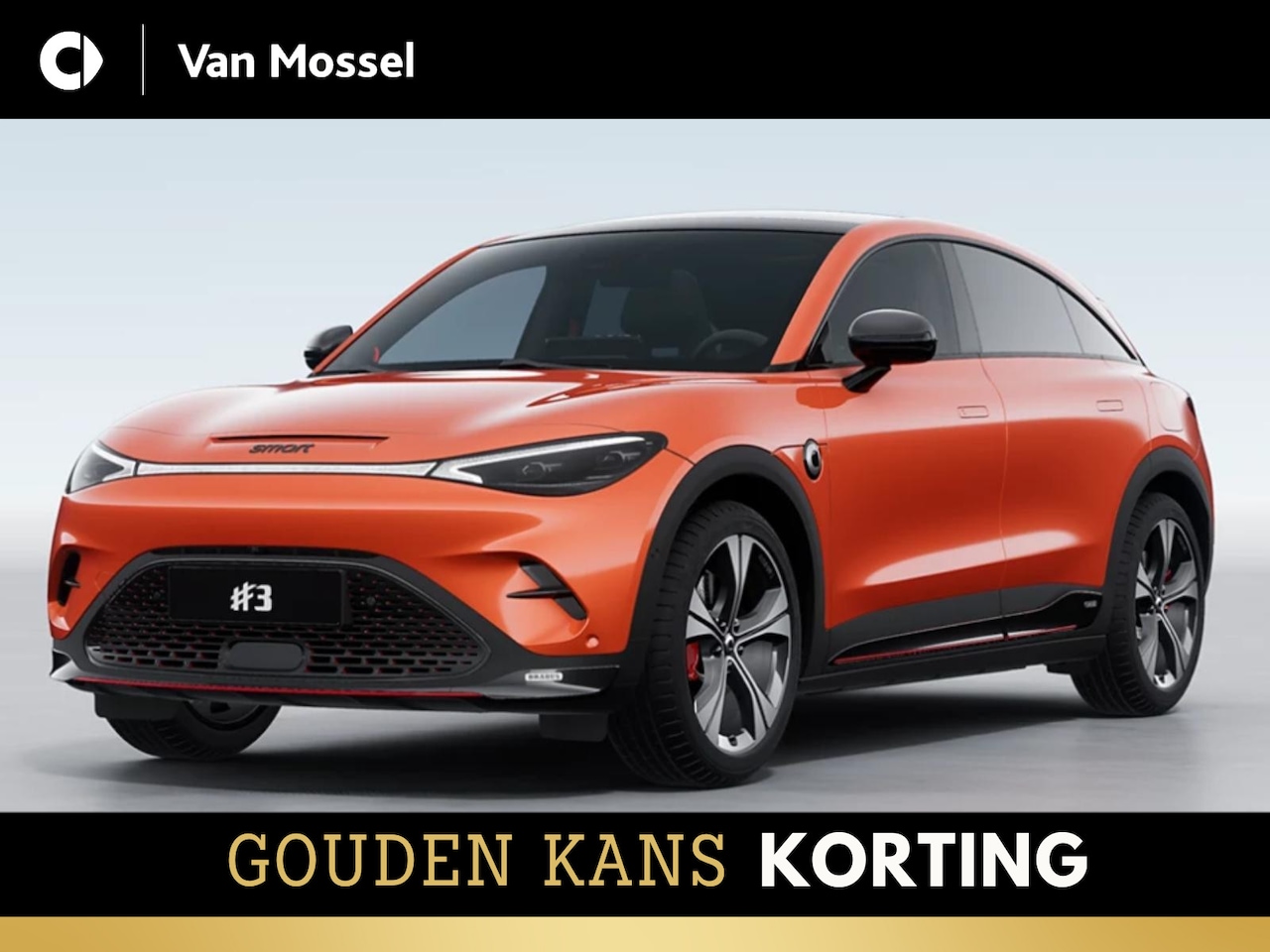 Smart #3 - BRABUS / Stoelverwarming /  Halo Roof / 360°-camera / Easy entry / Frunk - AutoWereld.nl