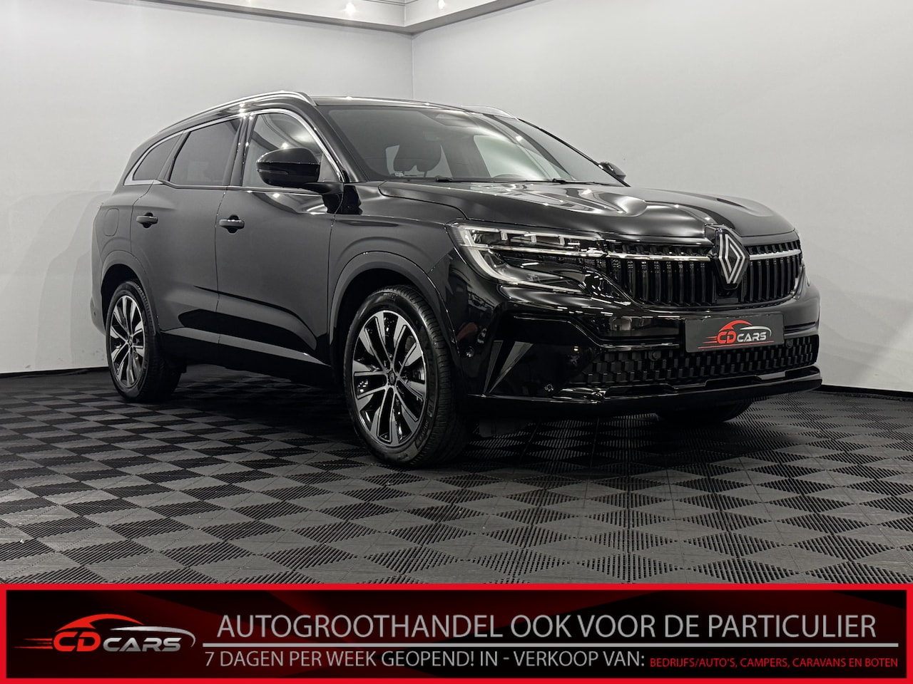 Renault Espace - E-Tech full hybrid 200 techno 7p. Pano, Half leder, 360 Camera, Navi, Keyless start, Elekt - AutoWereld.nl