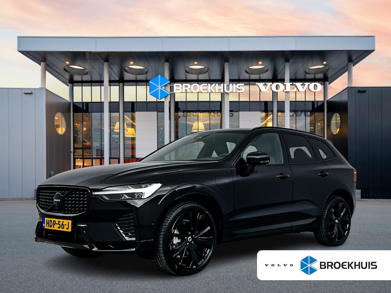 Volvo XC60 - T6 Recharge Plus Black Edition | 21" | 360 Camera | Trekhaak | Harman Kardon | Full LED | - AutoWereld.nl