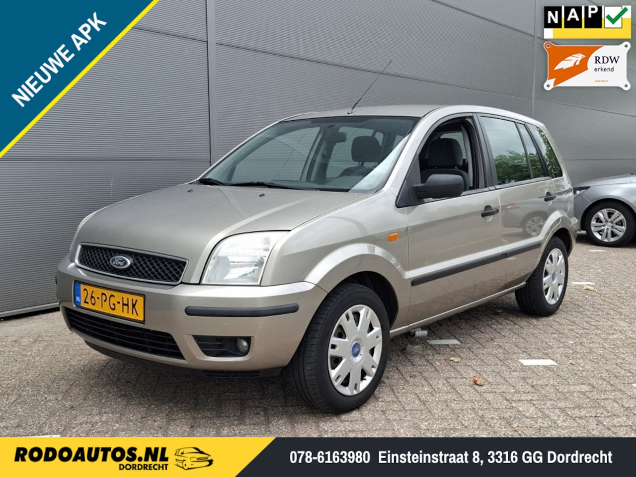 Ford Fusion - 1.4-16V Ghia 5-Drs Airco Nieuwe APK - AutoWereld.nl