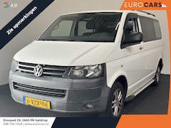 Volkswagen Transporter - 2.0 TDI L1H1 HANDEL/EXPORT Dubbel Cabine Trekhaak Multimedia Scherm