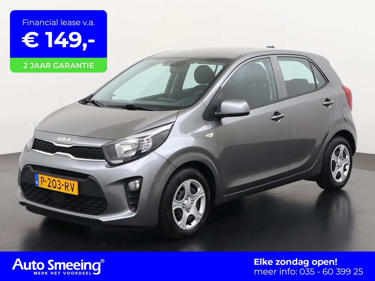 Kia Picanto - 1.0 DPi ComfortLine 5p | Airco | 12 mnd Garantie | Zondag Open! - AutoWereld.nl