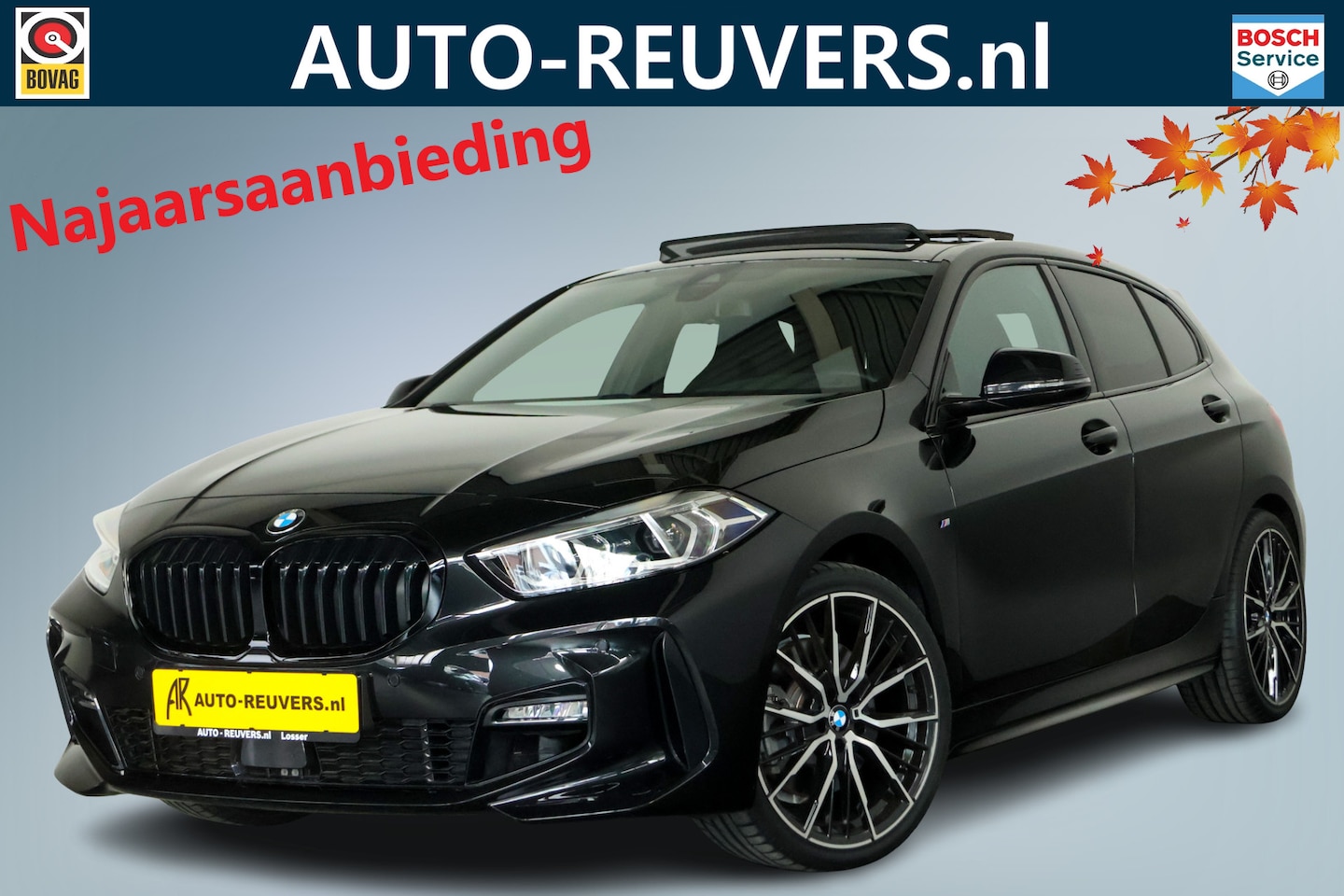 BMW 1-serie - 120i M-Sport / Opendak / Kuipstoel / LED / Cam / CarPlay - AutoWereld.nl