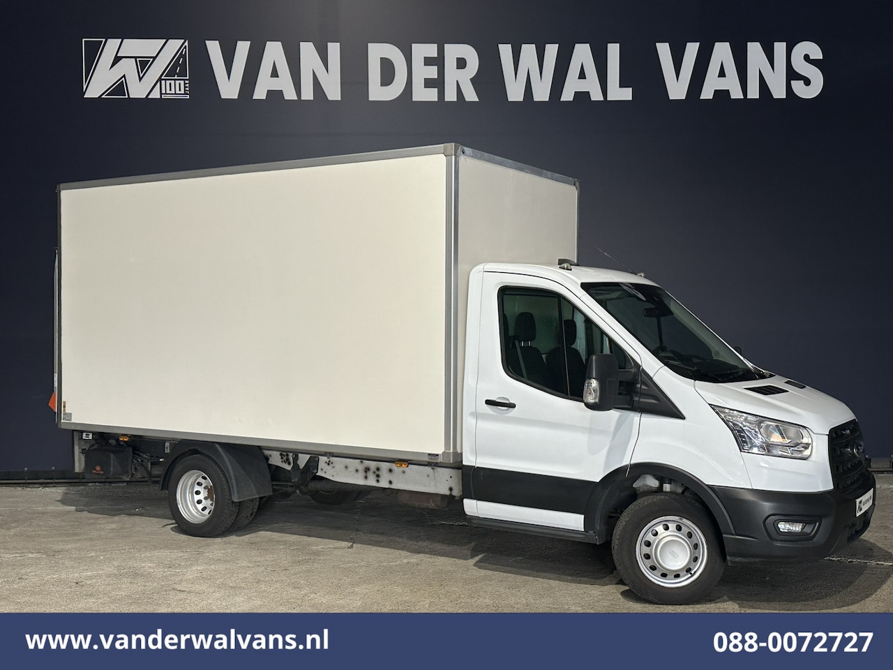 Ford Transit - 2.0 TDCI 170pk Bakwagen Laadklep Euro6 Airco | Cruisecontrol | Verwarmde voorruit Bijrijde - AutoWereld.nl