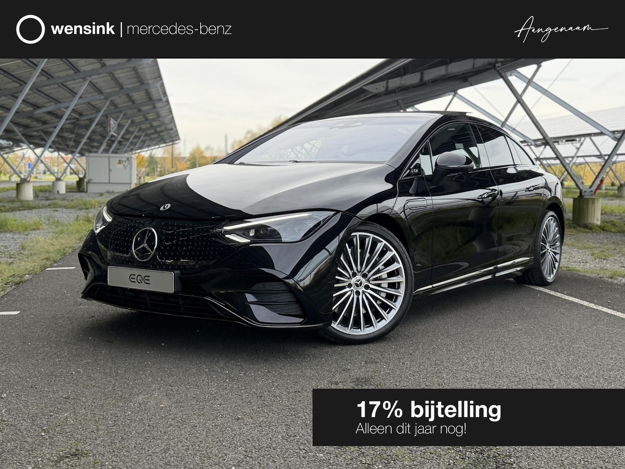 Mercedes-Benz EQE - 500 4Matic Business Solution AMG 90 kWh | Premium Plus | Hyperscreen | Panoramadak | Achte - AutoWereld.nl