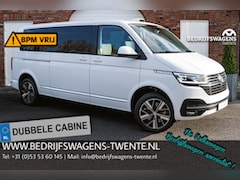 Volkswagen Transporter - 2.0 TDI 204 pk L2H1 Highline 2x Elek. Schuifdeur Leder Duo, Parkeerhulp, LED, Navi, Elek.