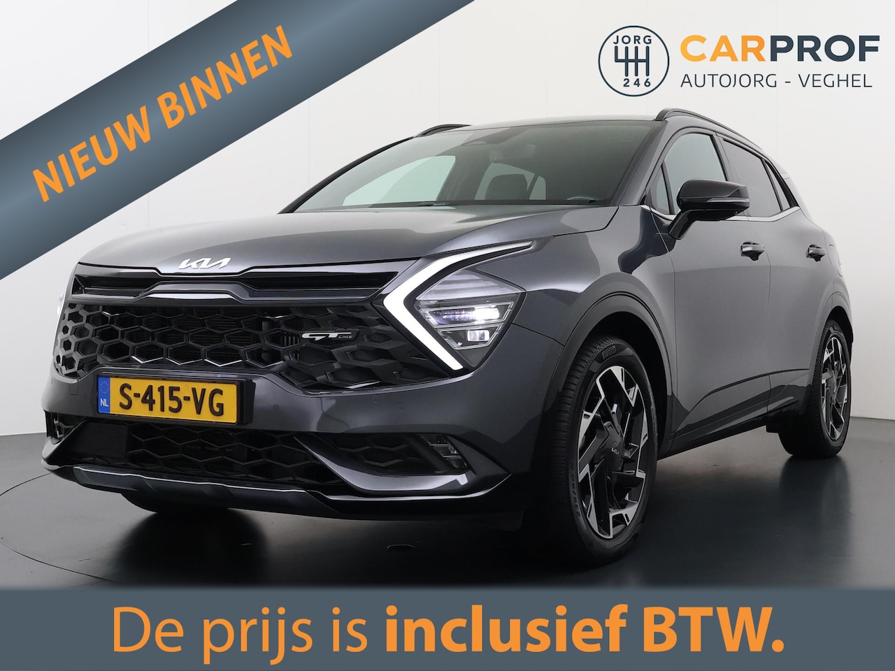 Kia Sportage - 1.6 T-GDi Plug-in Hybrid AWD GT-Line Trekhaak | 360 Camera | Navigatie | - AutoWereld.nl