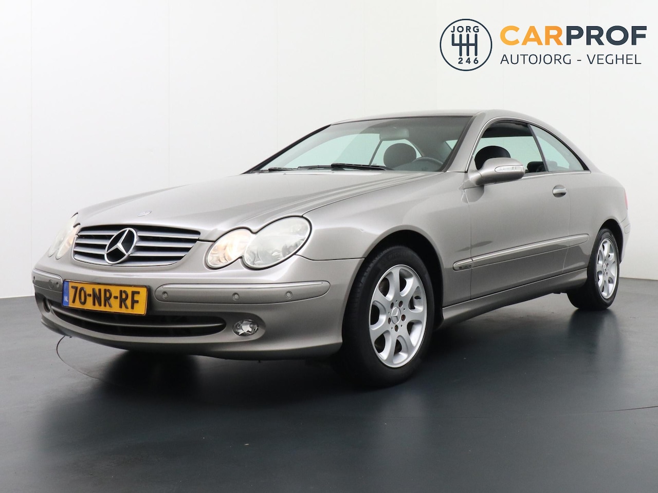 Mercedes-Benz CLK-klasse Coupé - 240 Elegance NL Auto NAP Youngtimer Leder Comand Navigatie Automaat - AutoWereld.nl