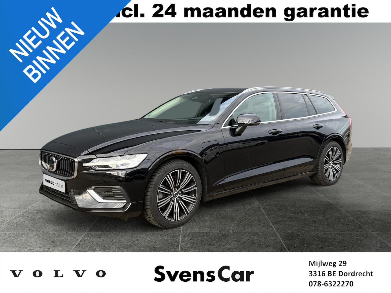Volvo V60 - 2.0 T8 Plug-in hybrid AWD Plus Bright | Panoramadak | Head-up Display | Harman/Kardon Audi - AutoWereld.nl