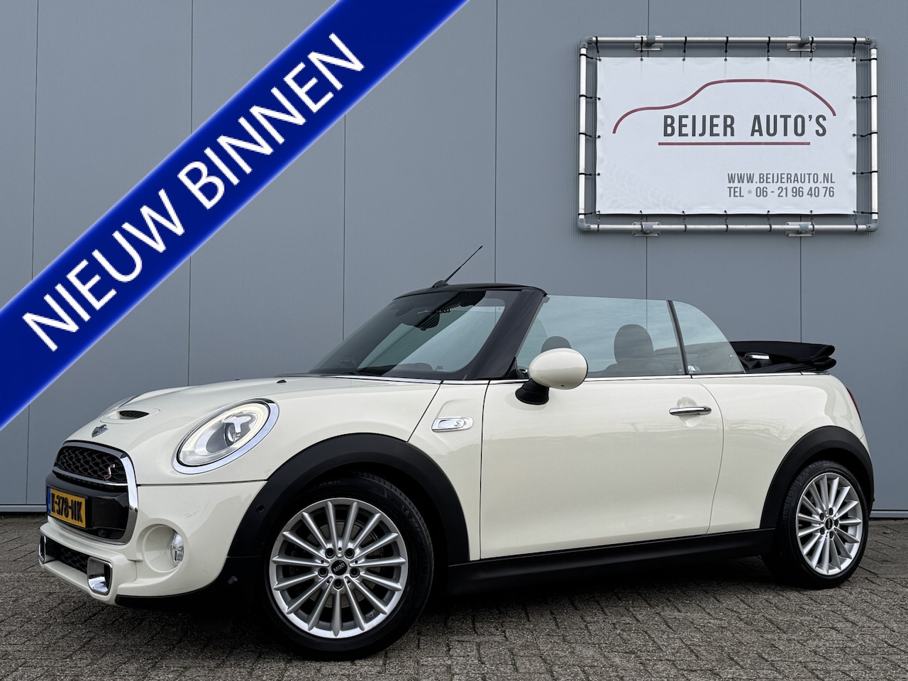 MINI Cabrio - Mini 2.0 Cooper S Chili Automaat Navigatie/LED. - AutoWereld.nl