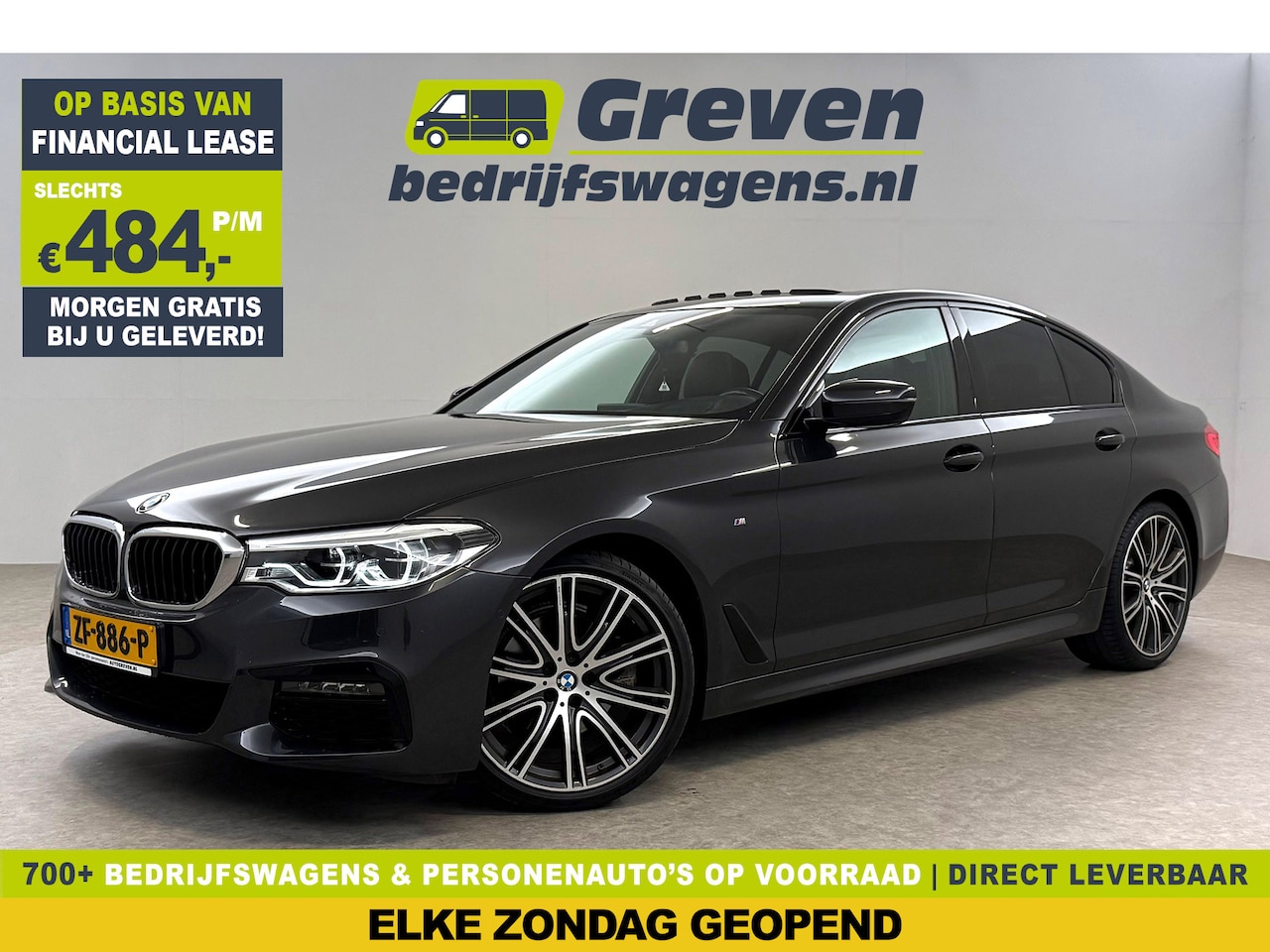 BMW 5-serie - 520i High Executive M-Sport 184PK | Pano | Sfeerverl. | HuD | Virtual | Memory | Camera | - AutoWereld.nl