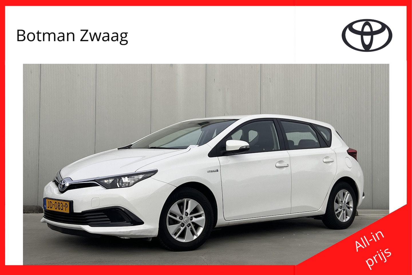 Toyota Auris - 1.8 Hybrid Now | Trekhaak | Slotbouten - AutoWereld.nl