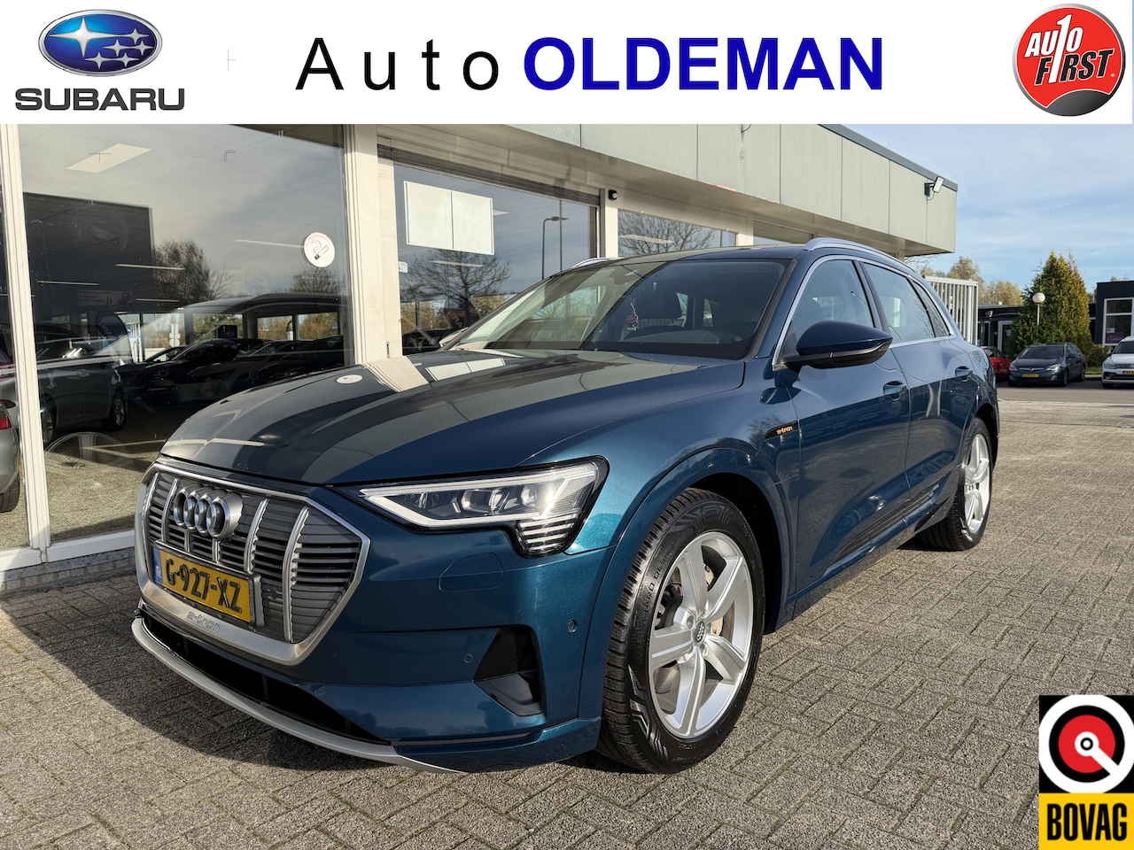 Audi e-tron - e-tron 50 quattro Launch edition plus 71 kWh Panoramadak Leder Carplay - AutoWereld.nl