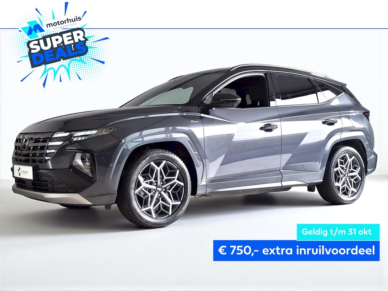 Hyundai Tucson - 1.6 T-GDi PHEV 265pk AWD N Line LED CAMERA KRELL AUDIO WINTERPACK - AutoWereld.nl