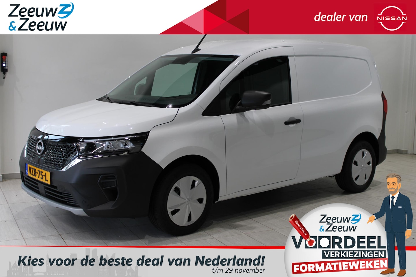 Nissan Townstar - Business L1 45 kWh Nissan TOWNSTAR Business L1 45 kWh | 100% Electrisch | LAADVLOER | AIRC - AutoWereld.nl