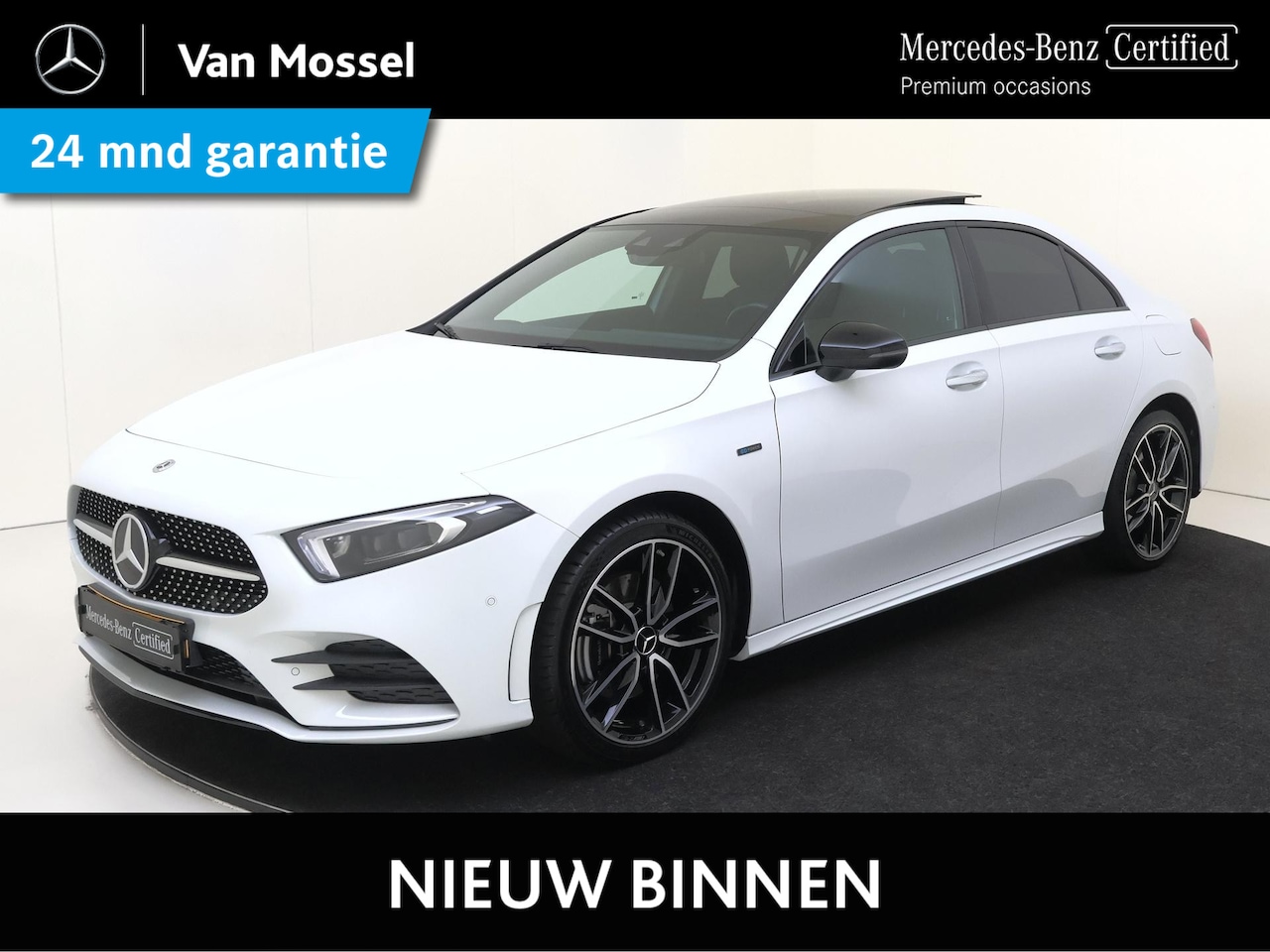 Mercedes-Benz A-klasse - 250 e Business Solution AMG Limited / Panoramadak/ Night/ 19 inch/ Memory/ El. Trekhaak - AutoWereld.nl